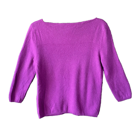Lord & Taylor 100% Cashmere Sweater Women’s Large Soft Cozy Office Quiet Luxury - Picture 4 of 8